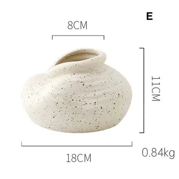 Simple Ceramic Flower Vases - E