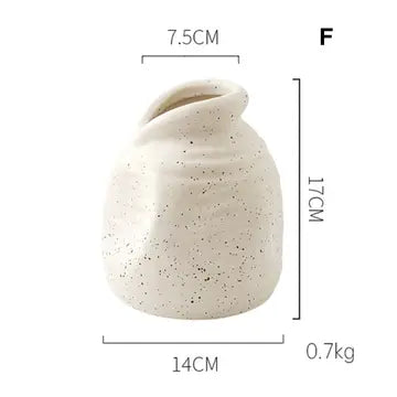 Simple Ceramic Flower Vases - F