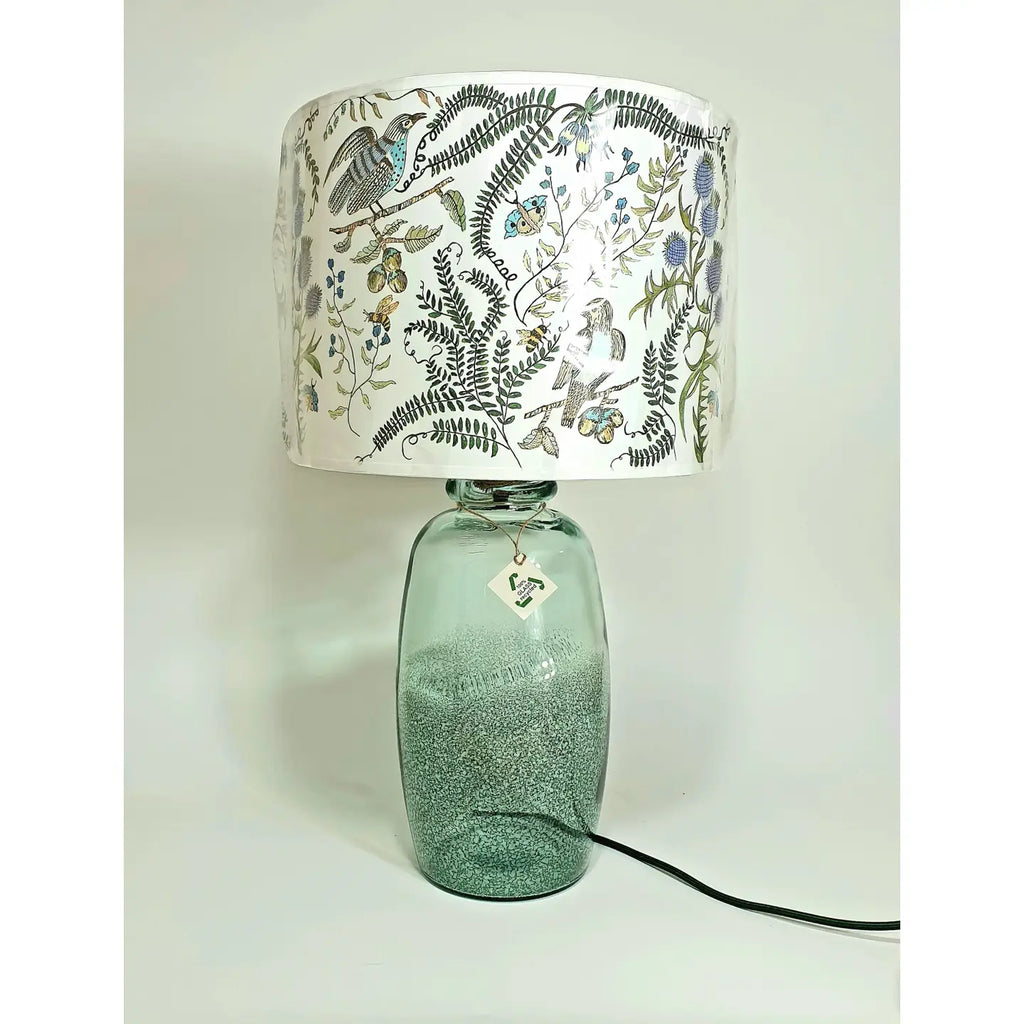 Thistle Printed Drum Shade