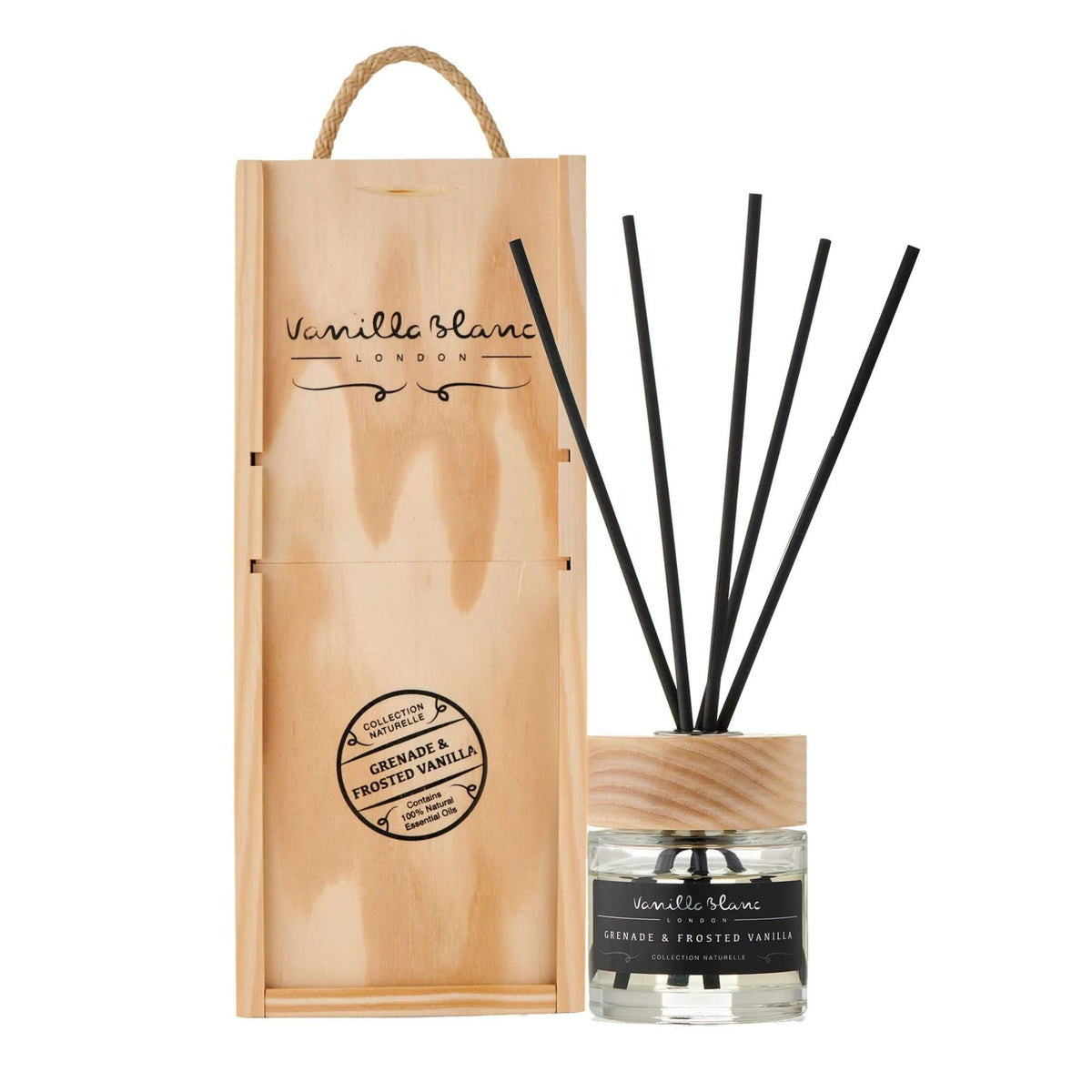Vanilla Blanc Reed Diffuser - Grenade & Frosted Vanilla
