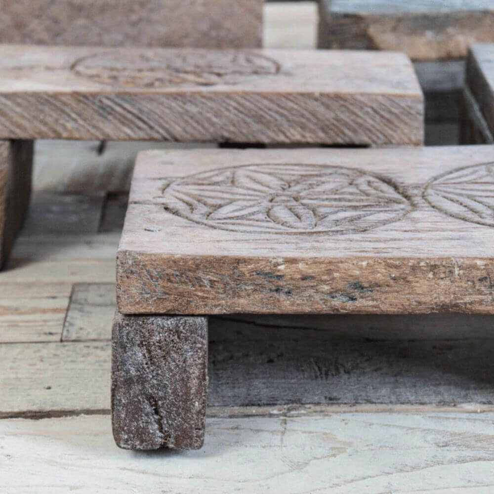 Hand Carved Wooden Pata Board
