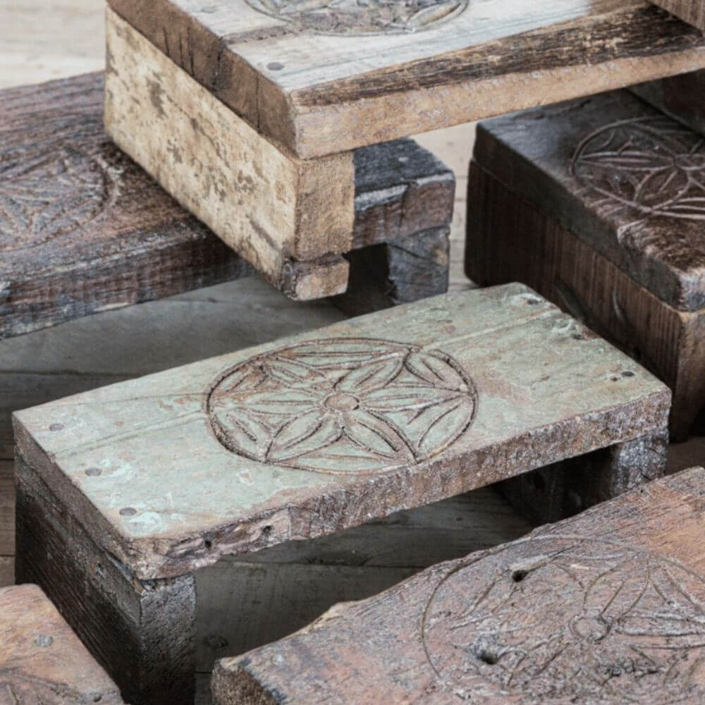 Hand Carved Wooden Pata Board