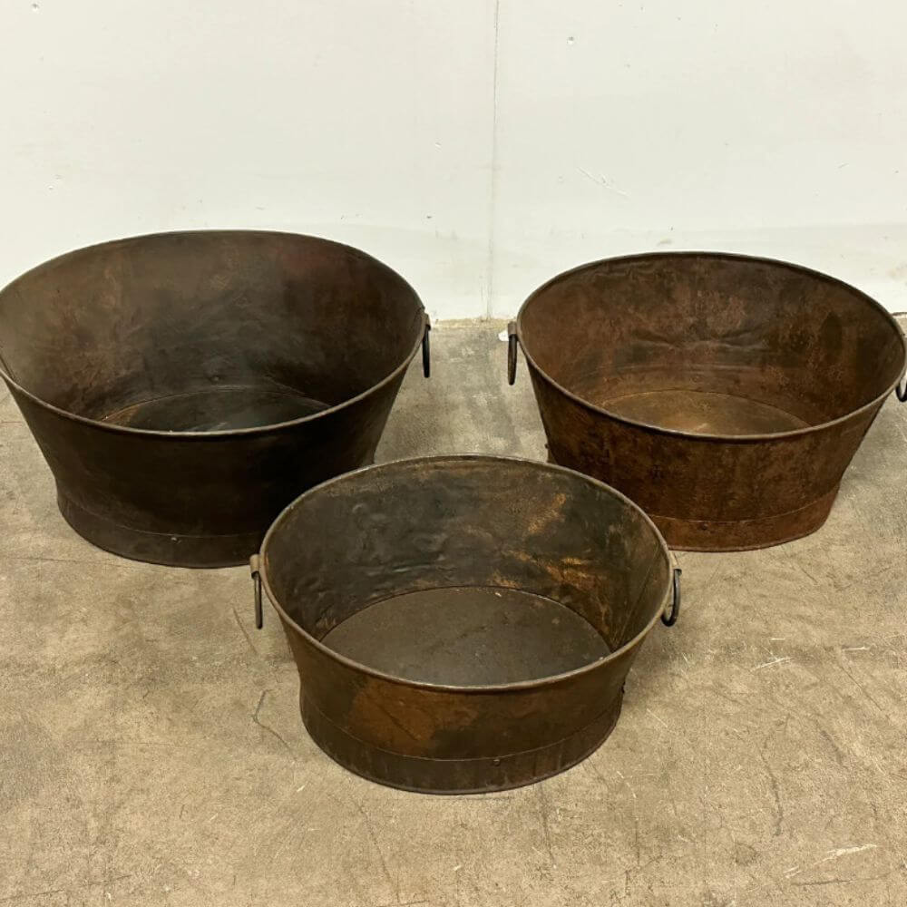 Vintage Metal Tub