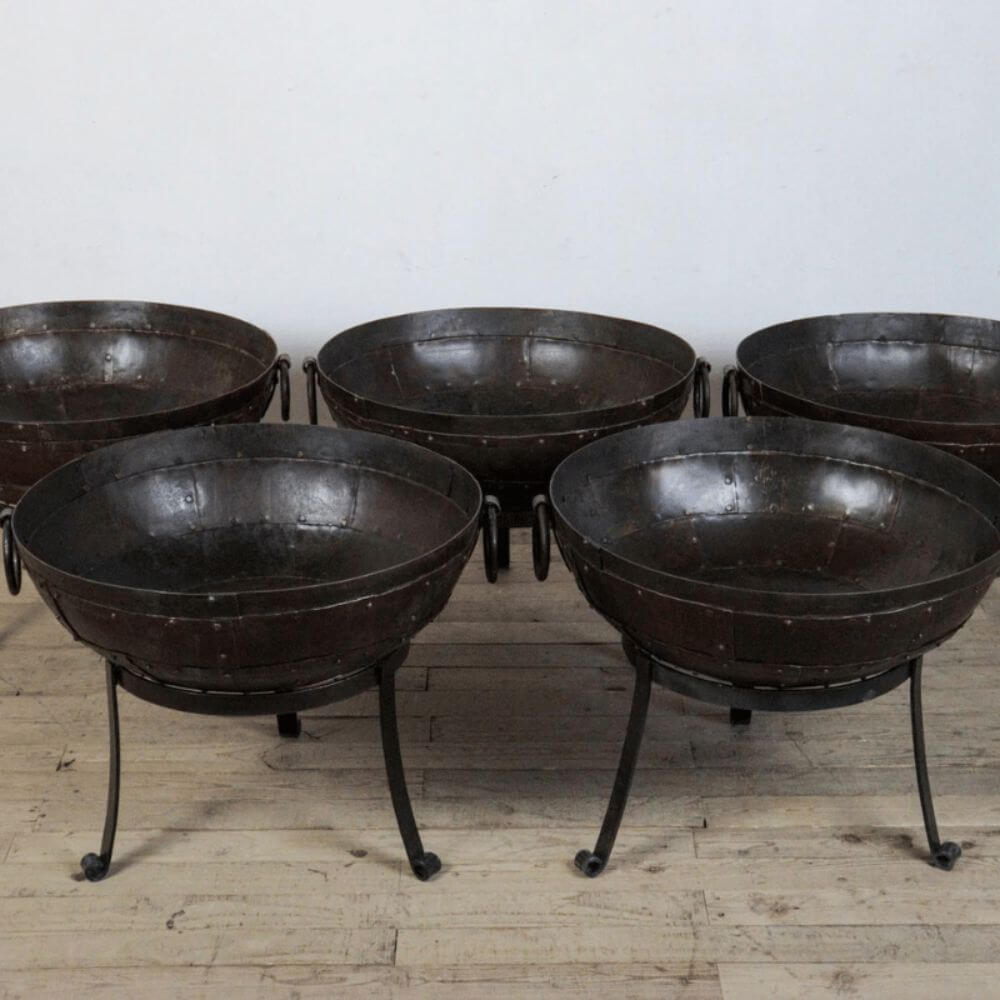 Large Vintage Kadai