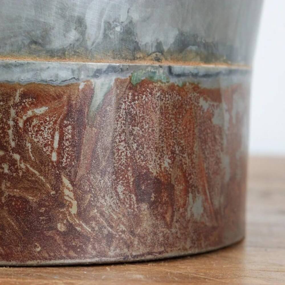 Small Vintage Metal Bucket
