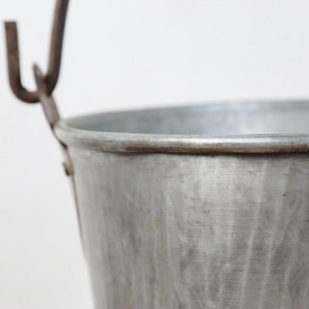 Small Vintage Metal Bucket