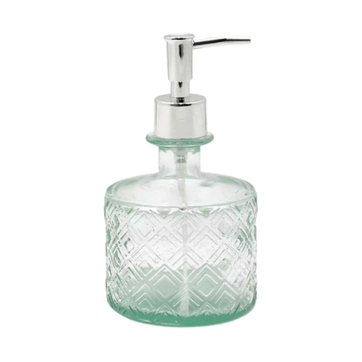 Recycled Glass Bathroom Accessory Set - Clear