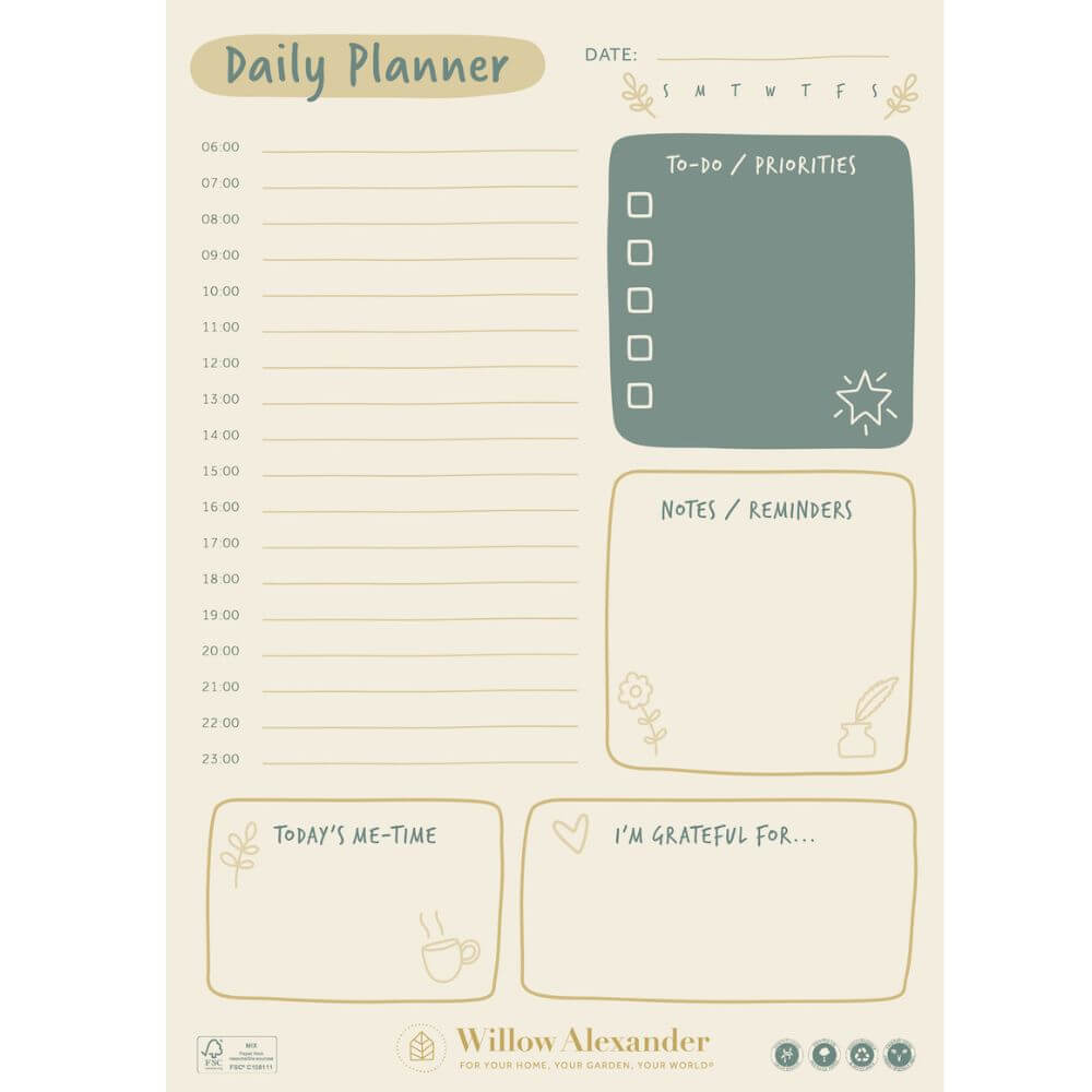 Willow Alexander Daily Planner