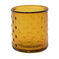 Recycled Glass Bathroom Tumbler - Amber