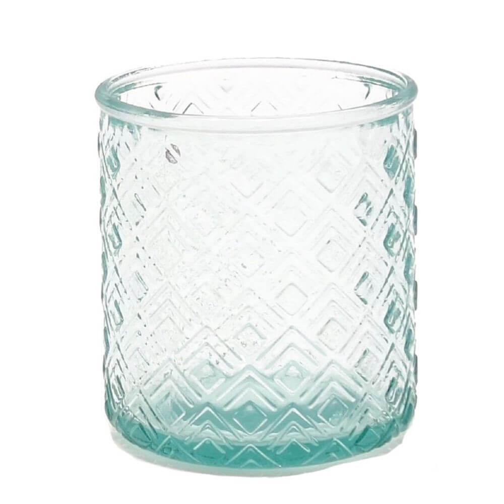 Recycled Glass Bathroom Accessory Set - Clear