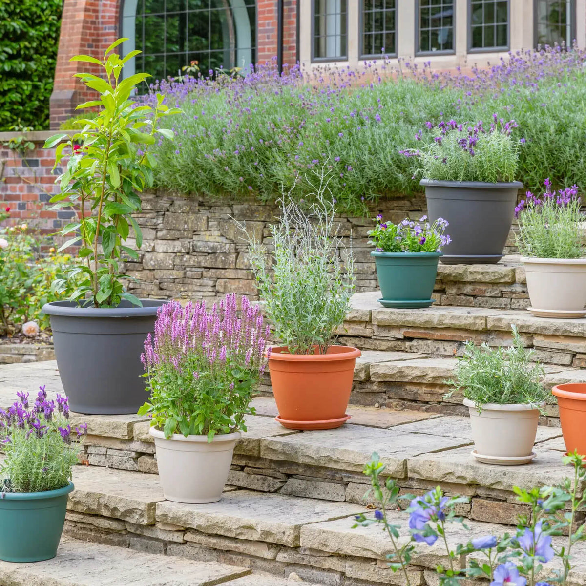 Recycled Plastic Naxos Planter