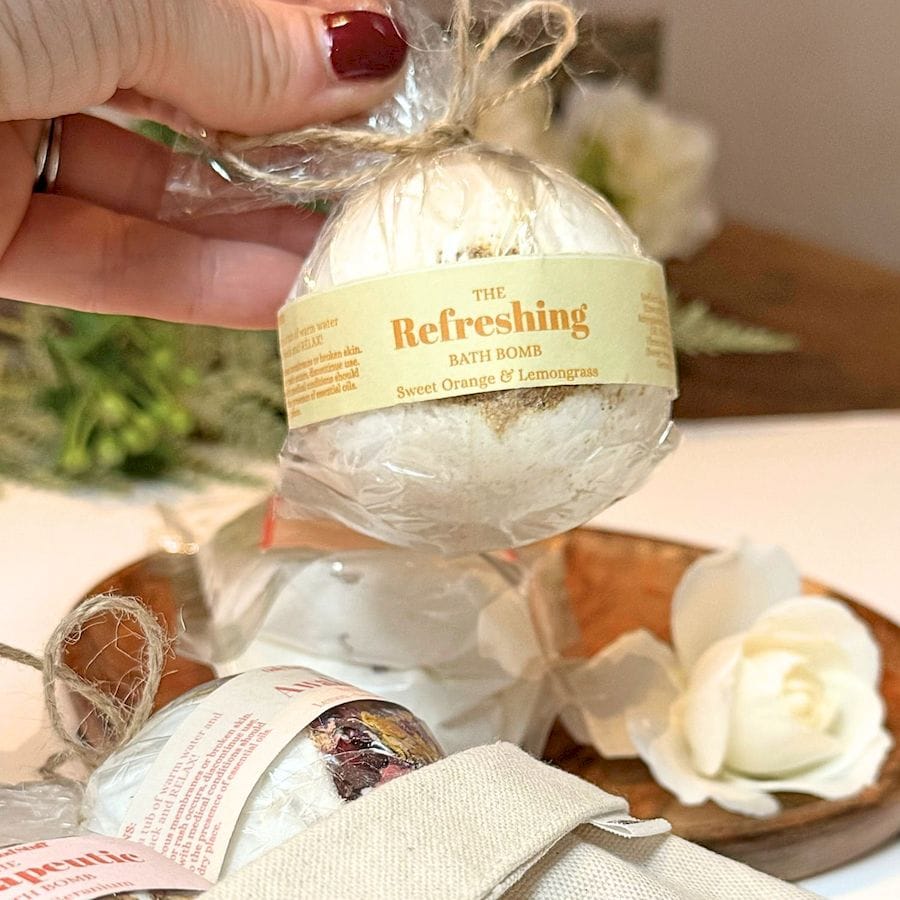 Botanical Bath Bombs