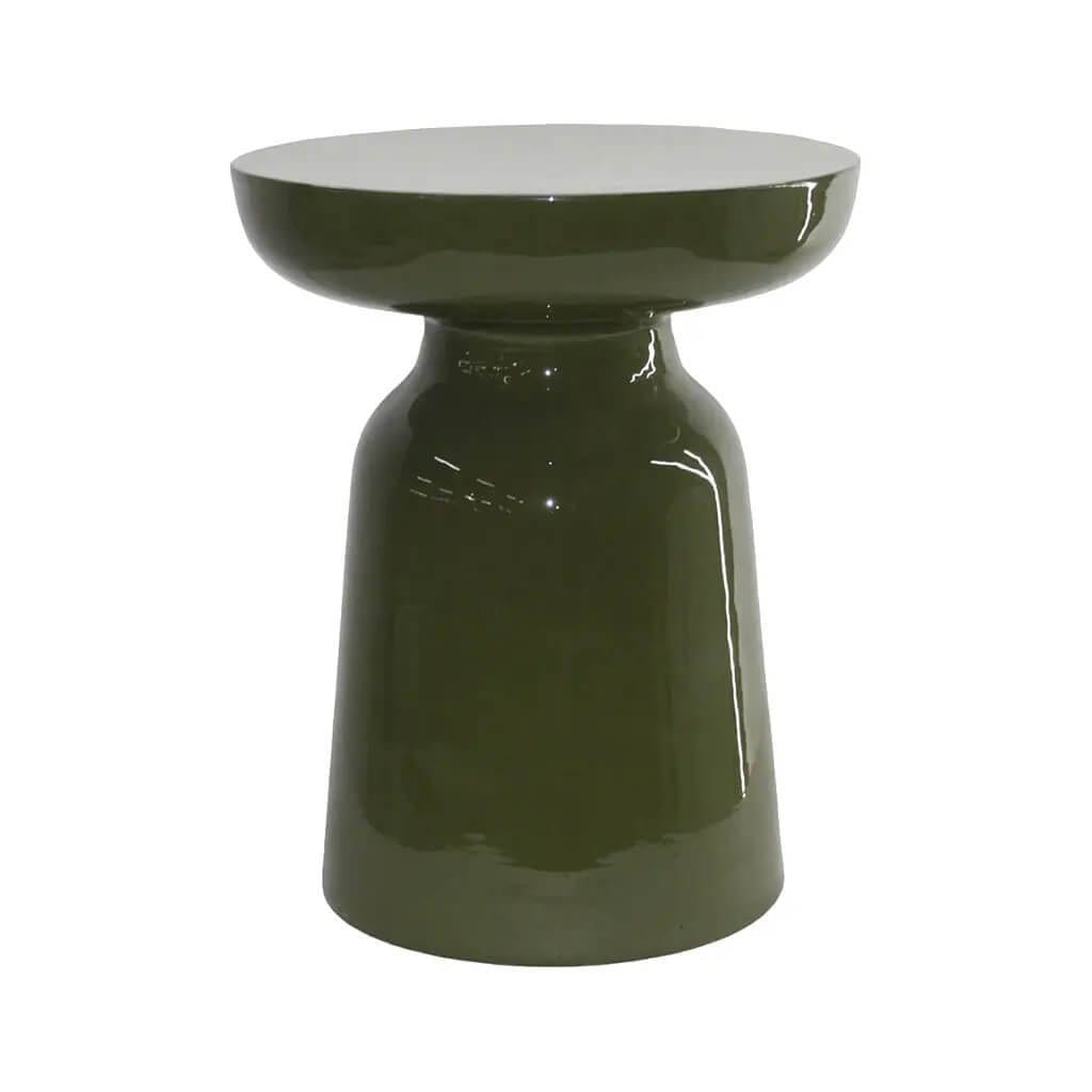 Bibi Khaki End Table - Green