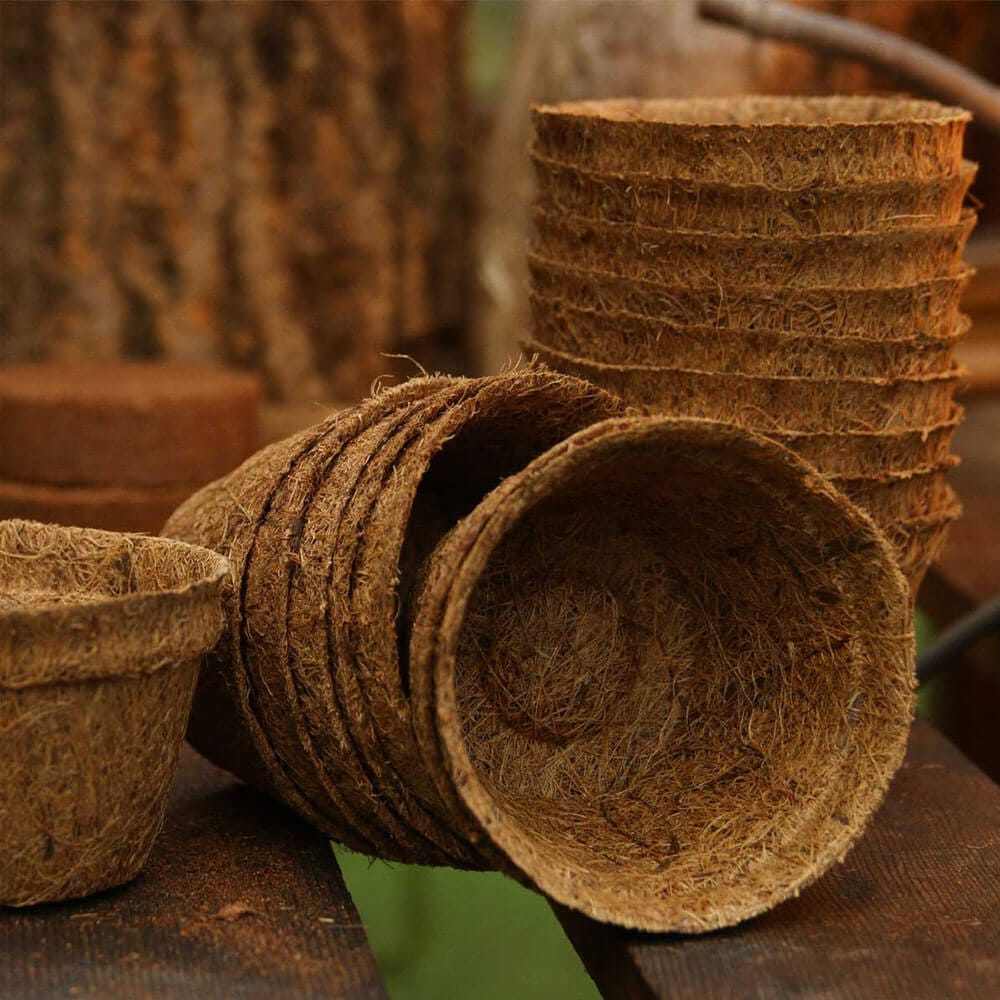 Biodegradable Coir Pot - 30cm Diameter - 23cm Depth