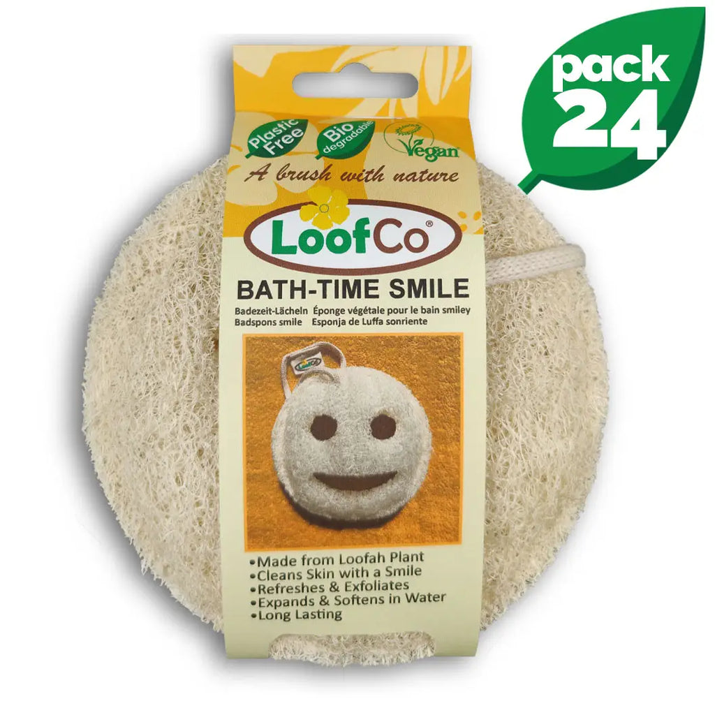Bath-Time Loofah Smile