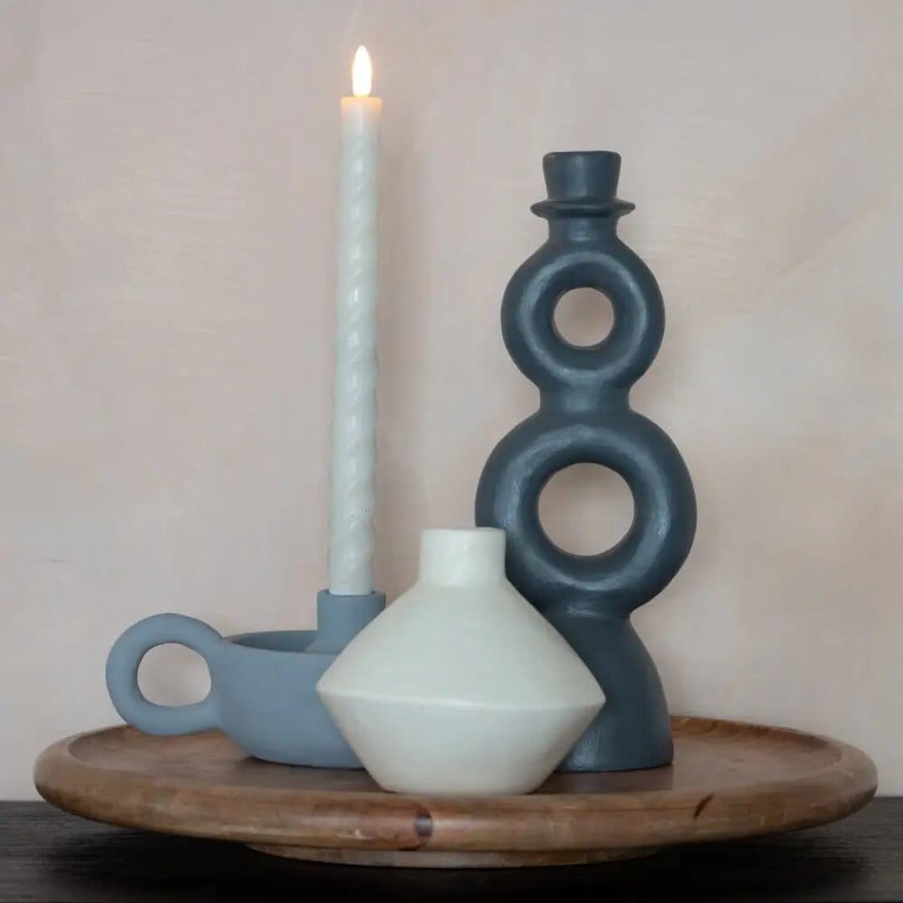 Terracotta Tealight Holder Yuni