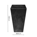 Artstone Vase - Black