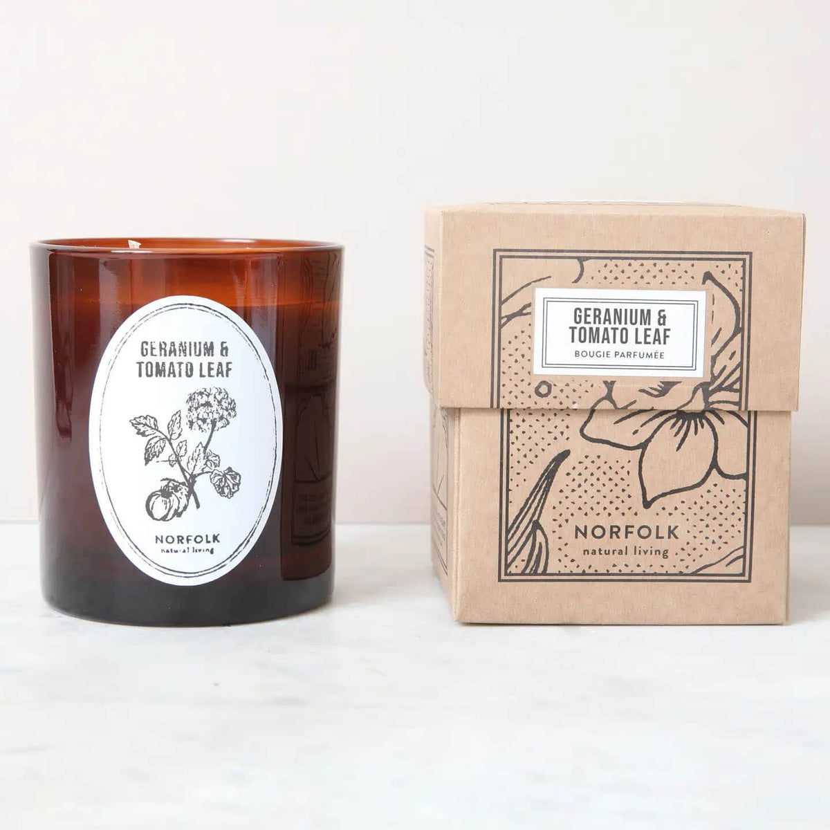 Candle - Geranium & Tomato