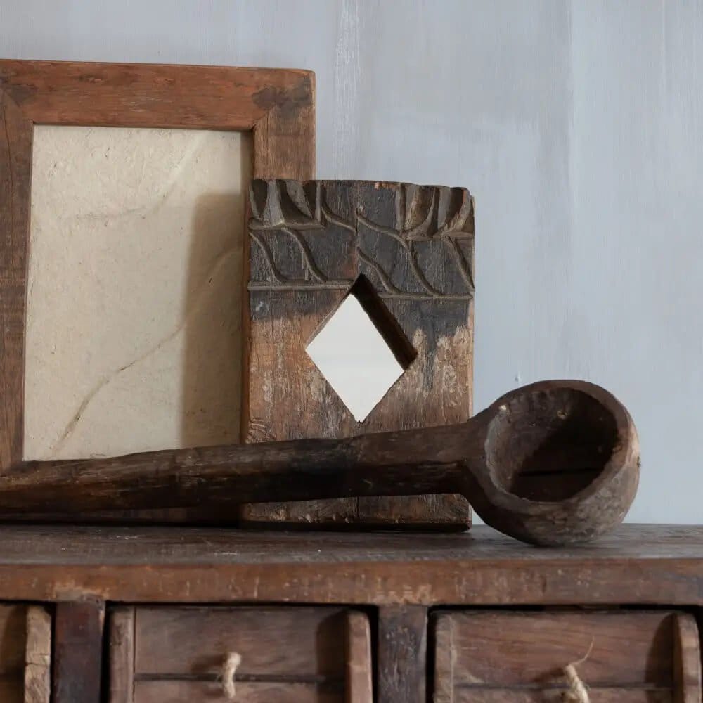 Vintage Wooden Spoon Decoration