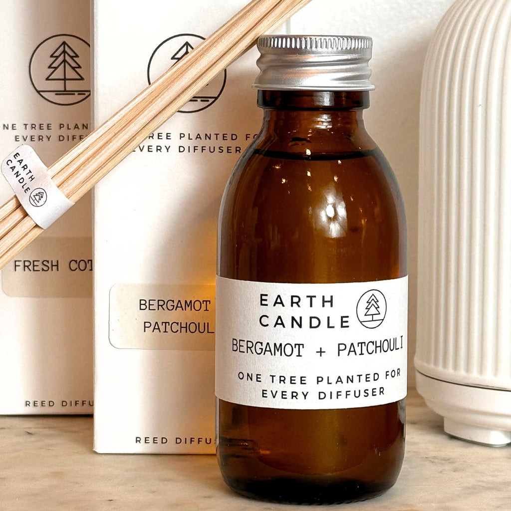 Bergamot + Patchouli Eco Reed Diffuser
