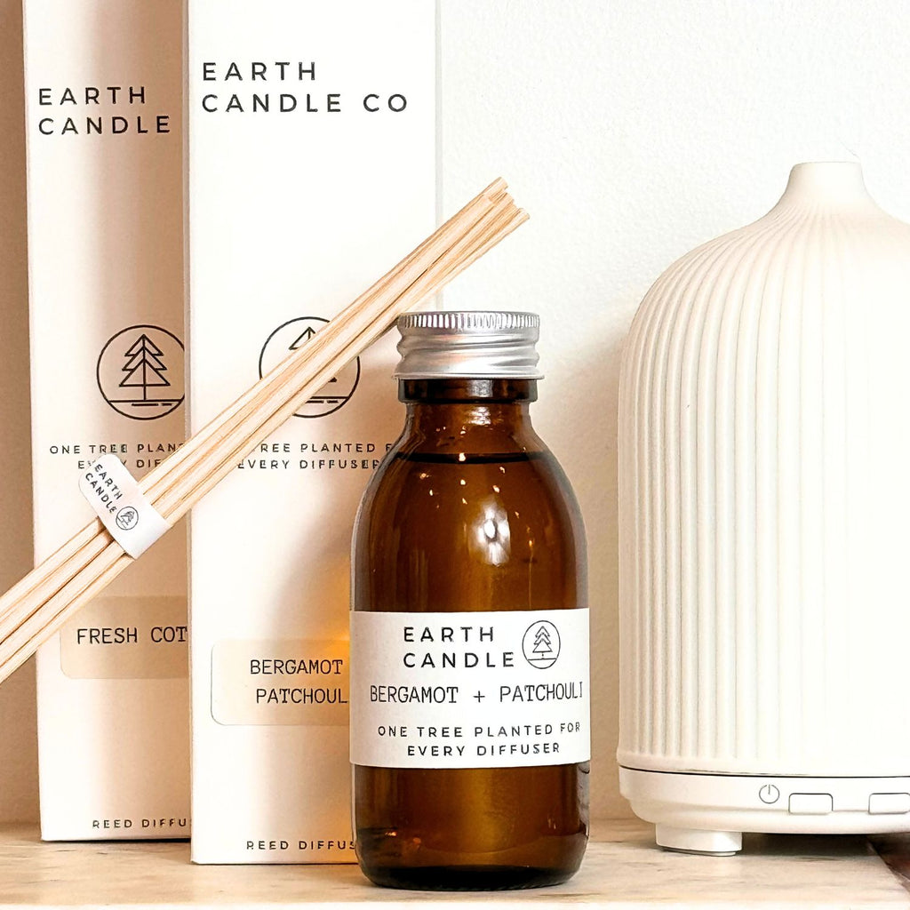 Bergamot + Patchouli Eco Reed Diffuser