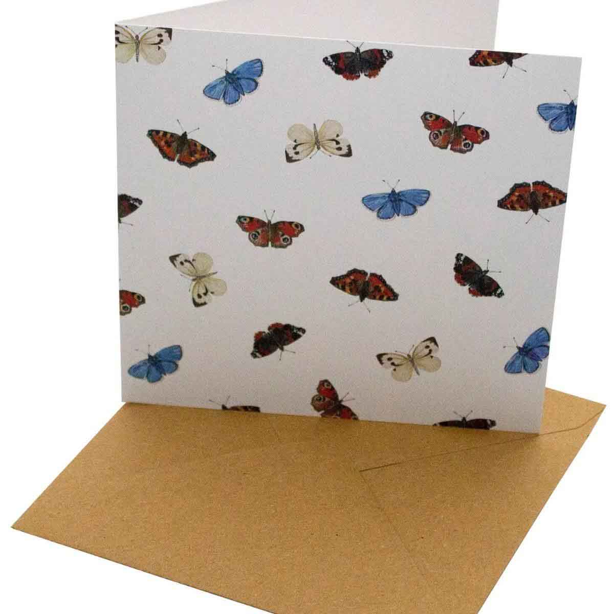 Eco-Friendly Greetings Cards - English Butterflies