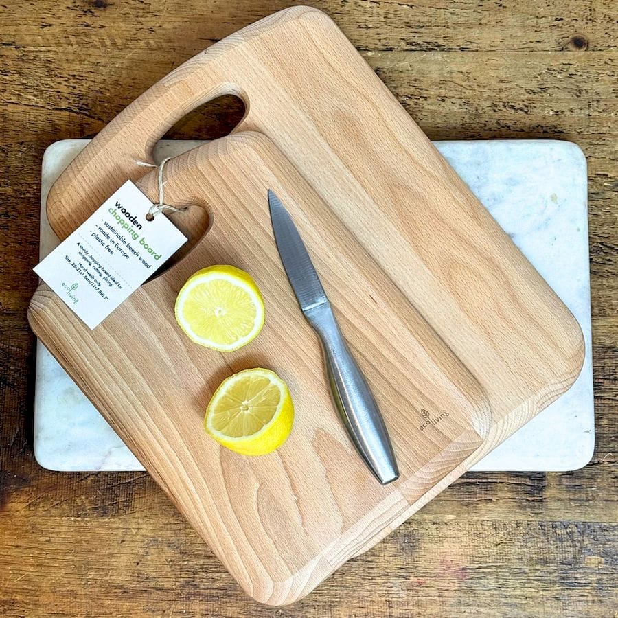 Natural Wooden Chopping Board With Handle