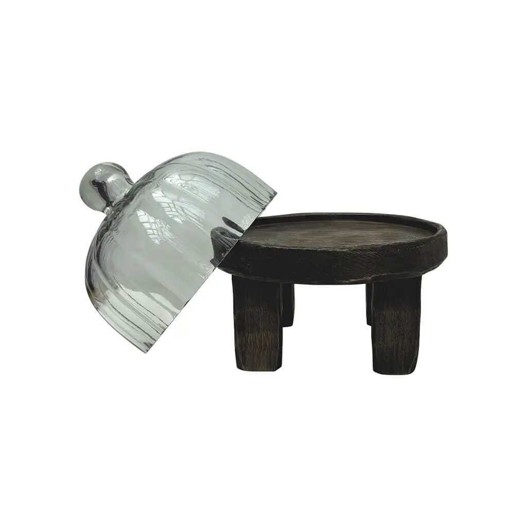 Alice Round Golden Tray