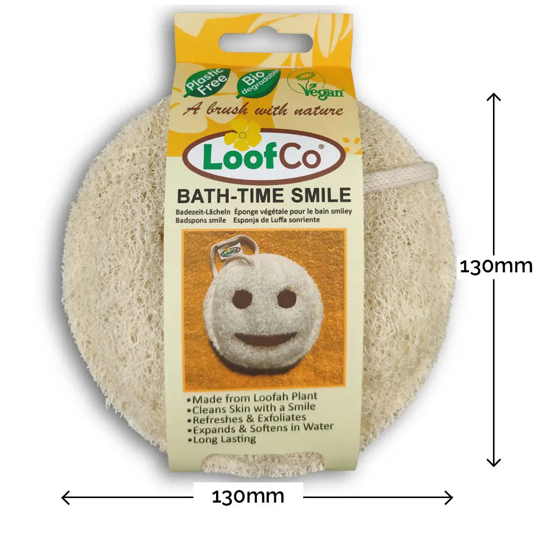 Bath-Time Loofah Smile