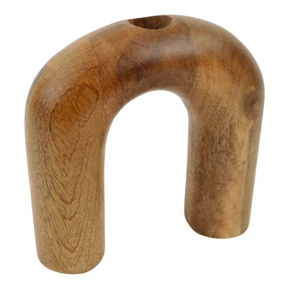 Flow S Wooden Vase
