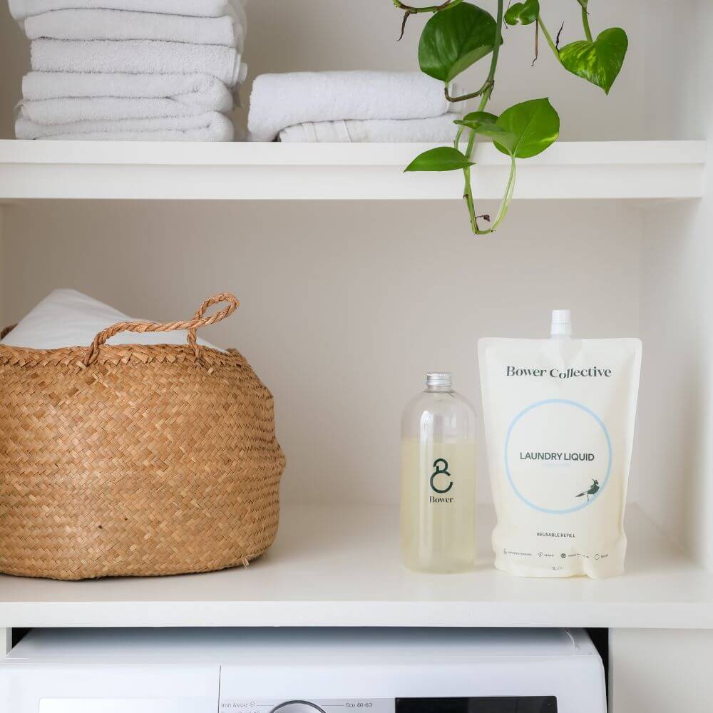 Bower Non-Bio Laundry Liquid Refill – Fresh Linen 1L