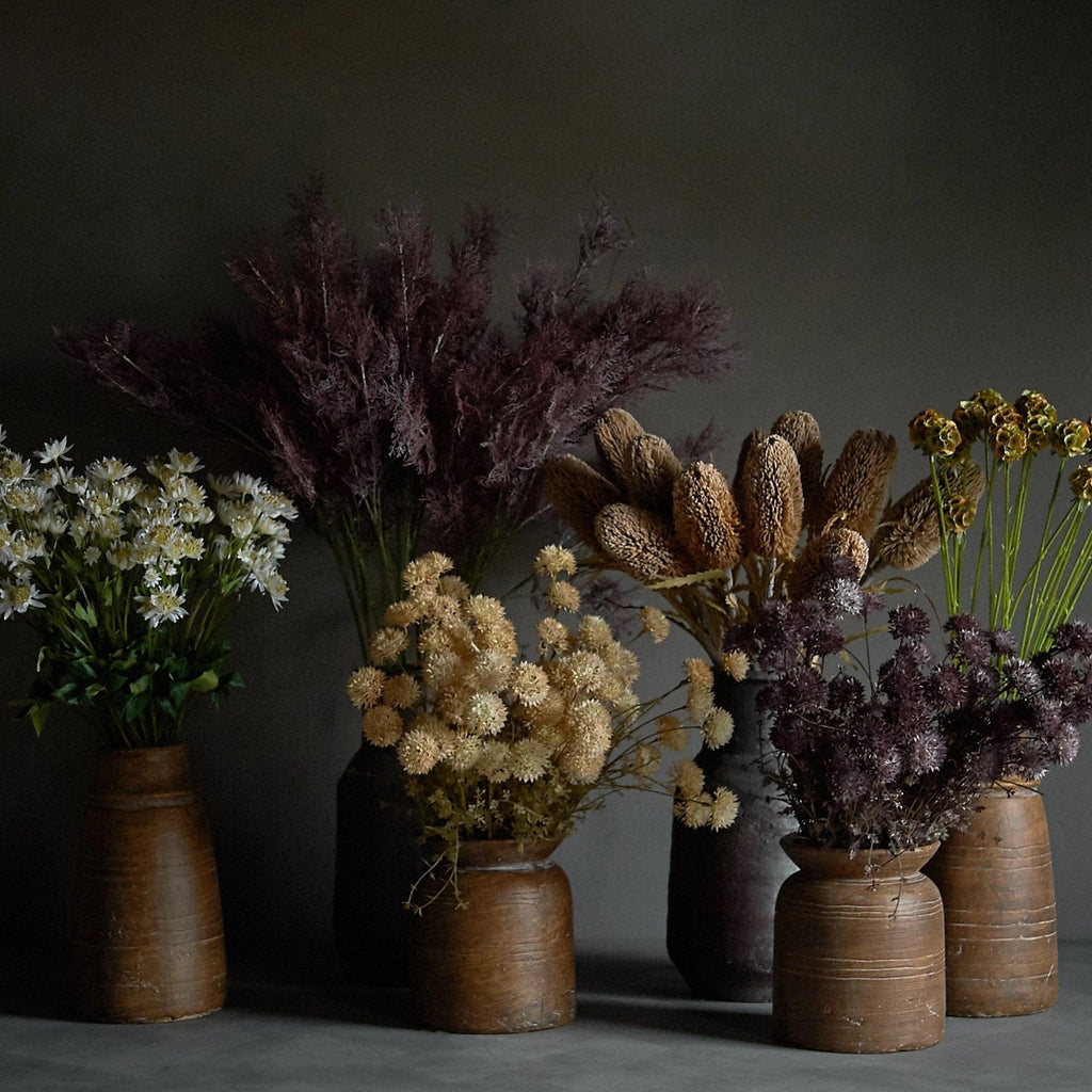 Abigail Ahern Melaleuca Purple Stem - Artificial Flower