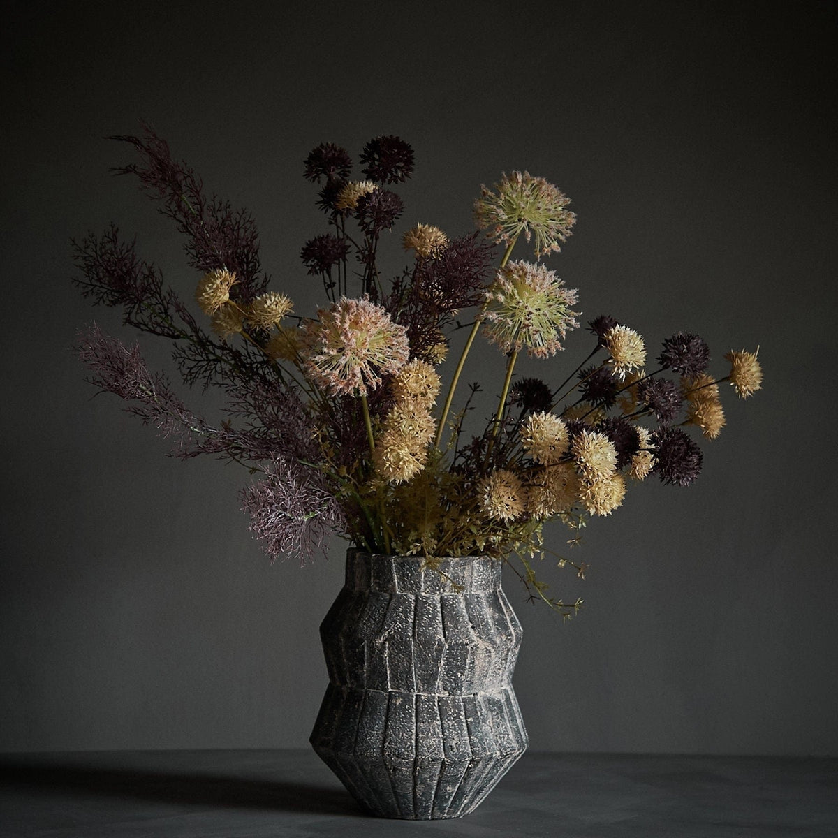 Abigail Ahern Melaleuca Purple Stem - Artificial Flower