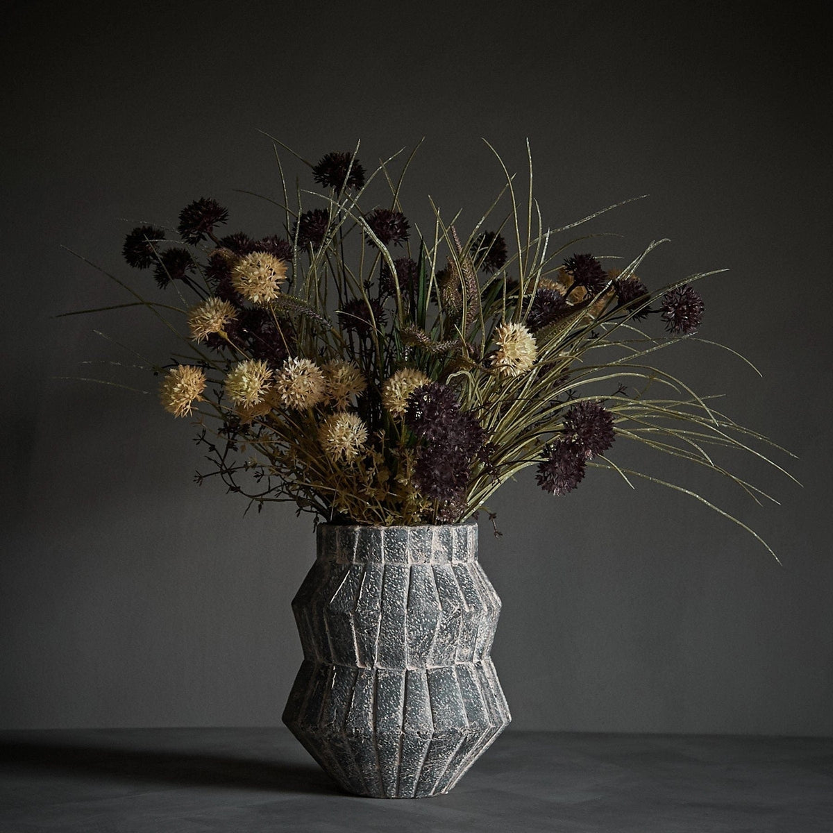 Abigail Ahern Melaleuca Purple Stem - Artificial Flower