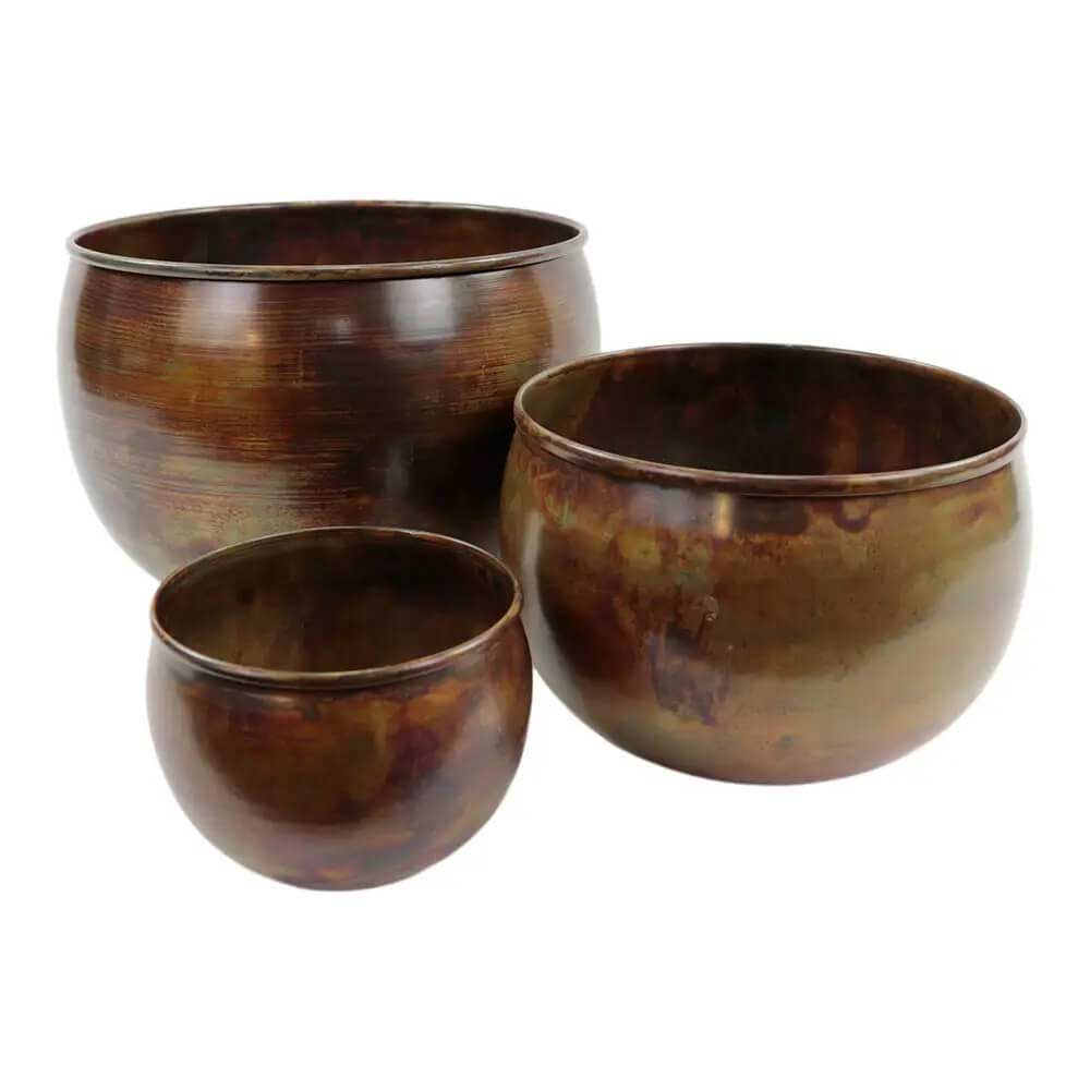Meraki Gold Metal Bowl - Set