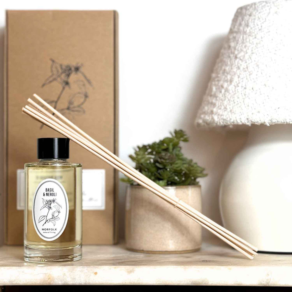 Norfolk Natural Living Reed Diffuser - Rose Garden
