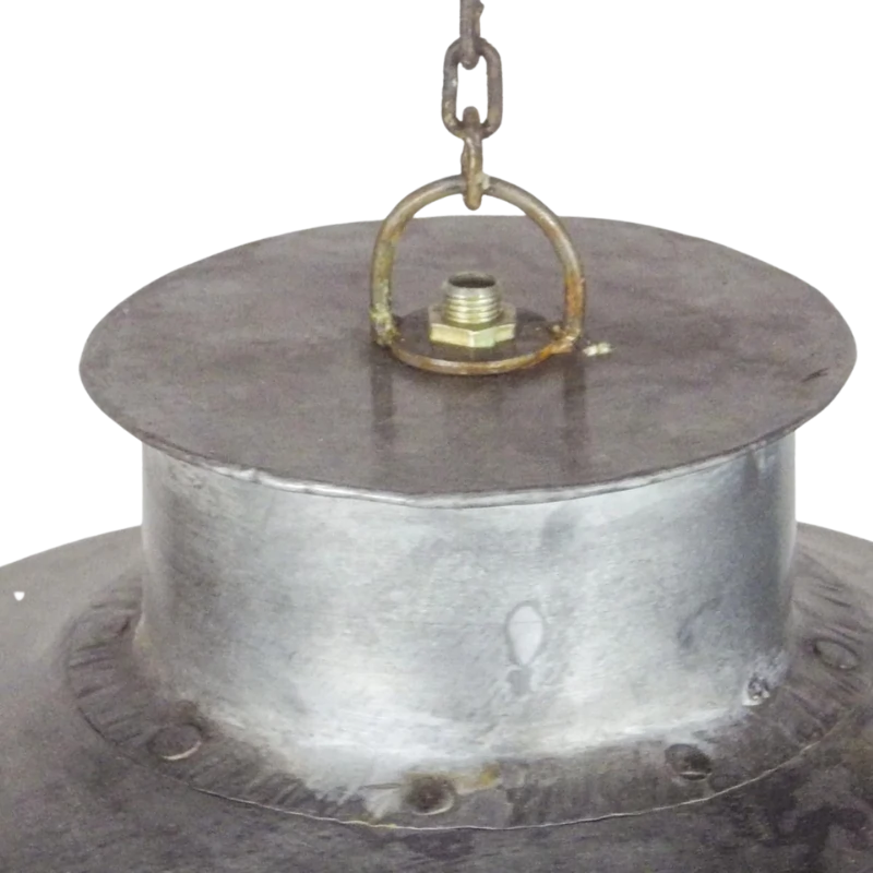 Reclaimed Metal Pendant Light Shade