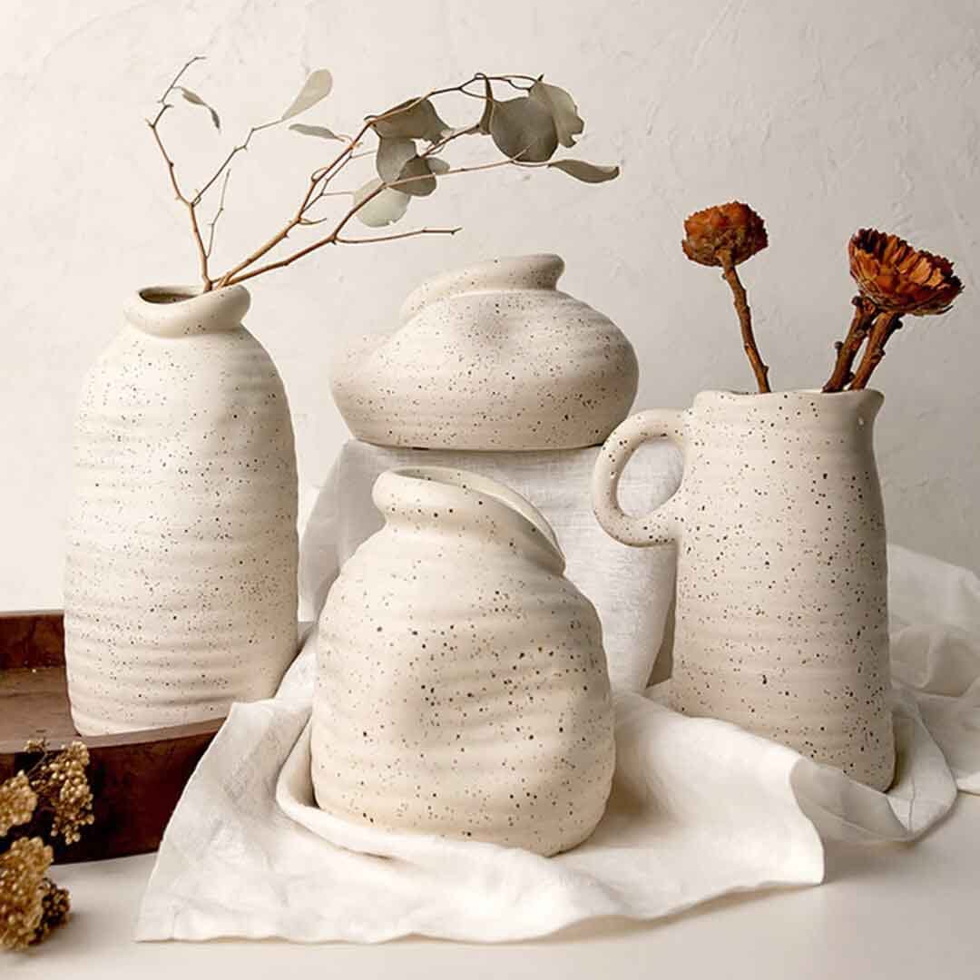 Simple Ceramic Flower Vases