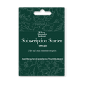 Subscription Starter Gift Card|Willow Alexander gardeners maintaining a lush, green lawn with a lawn mower||||