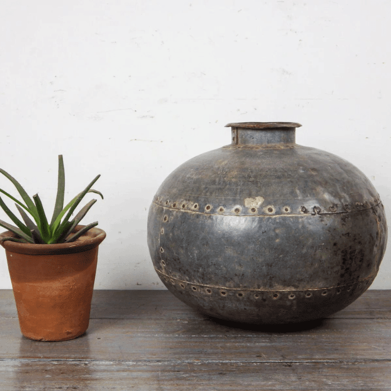 Vintage Metal Water Pot