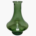 Recycled Glass Tajine Vase - Green