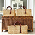 Woven Reed Baskets - Large